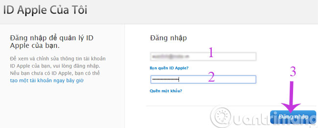 Đổi mật khẩu iCloud như thế nào?