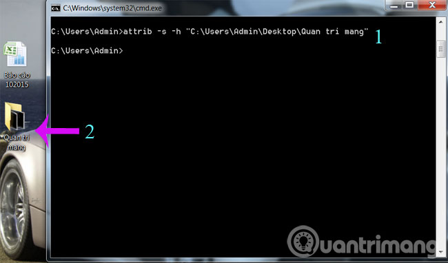 Hiện lại thư mục bị ẩn Hiện lại thư mục bị ẩn