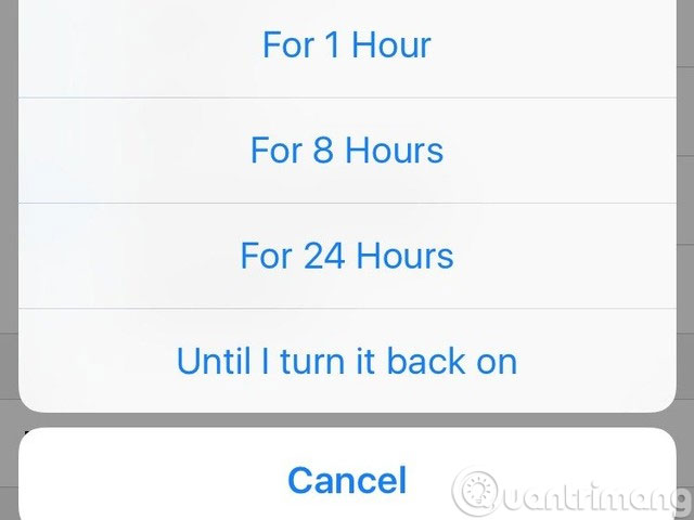 Tắt âm thanh trò chuyện Tắt âm thanh trò chuyện