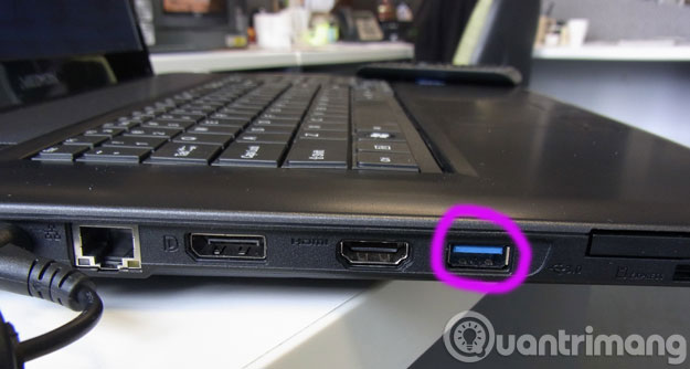 Chuẩn kết nối USB 3.0 trên laptop
