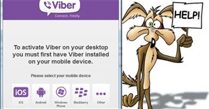 Các bước sửa lỗi "To activate viber on your desktop..." của Viber trên máy tính