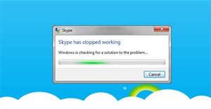 Cách khắc phục lỗi Skype has stopped working