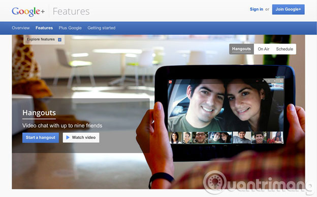 Ứng dụng Google Hangouts