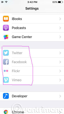 Vô hiệu hóa chức năng thay đổi tài khoản iCloud trên iOS