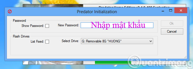 Đặt mật khẩu cho USB Đặt mật khẩu cho USB