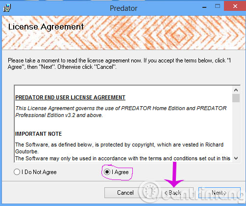 Nhấn I Agree Nhấn I Agree