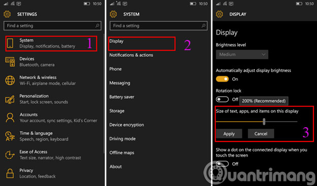 Các bước thực hiện  Các bước thực hiện