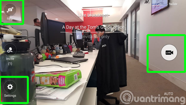 Bấm Live Shutter Bấm Live Shutter