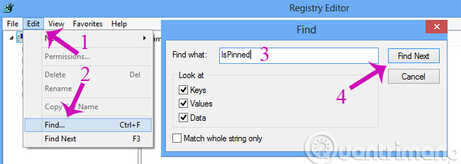 Click Find Next Click Find Next