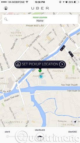 Hướng dẫn đăng ký và sử dụng Taxi Uber
