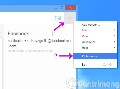 Chọn Preferences Chọn Preferences