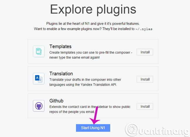 Start Using N1 Start Using N1