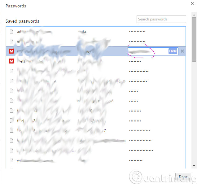 Ô hiện mật khẩu Ô hiện mật khẩu