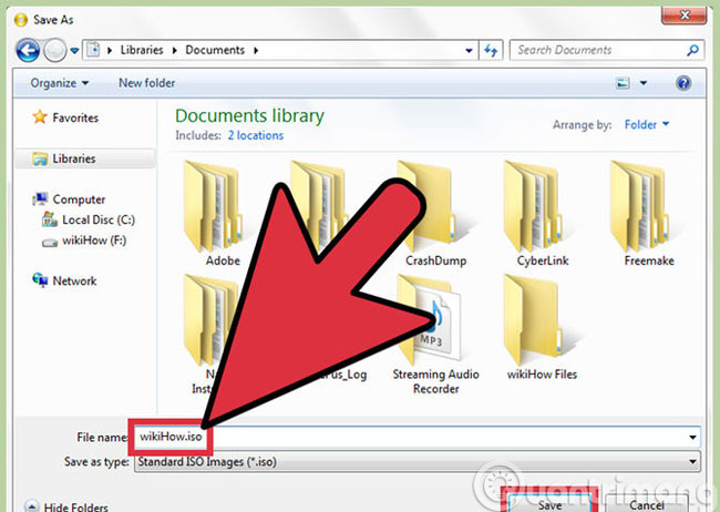 Đặt tên file ISO Đặt tên file ISO