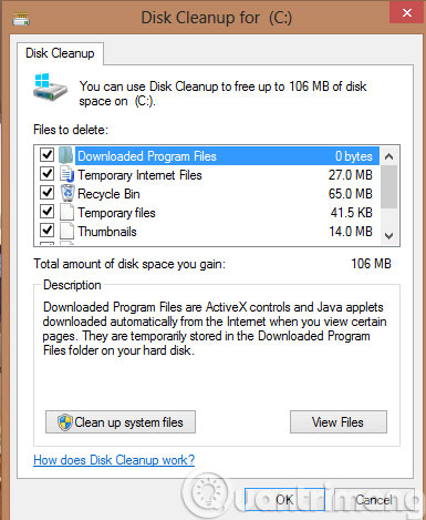 Disk Cleanup