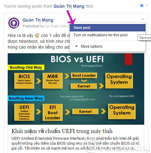 Lưu lại nội dung hay