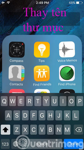 Làm thế nào để ẩn ứng dụng trên màn hình iPhone?