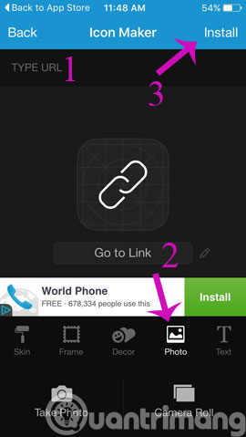 Làm thế nào để ẩn ứng dụng trên màn hình iPhone?