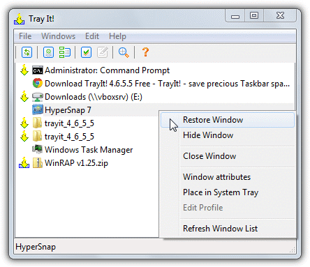 8 công cụ giúp ẩn chương trình đang chạy trên thanh Taskbar hoặc Traybar