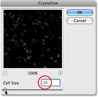 điều chỉnh kích thước các Cell bằng tùy chọn Cell Size