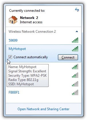 Tìm kiếm Hotspot