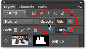 giảm Opacity của Layer Shadow từ 100% xuống còn 50-60%.