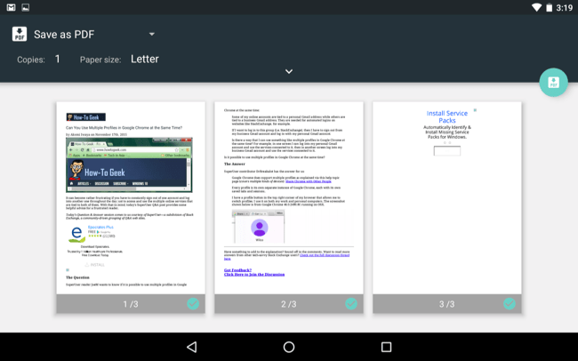 PDF Chrome OS