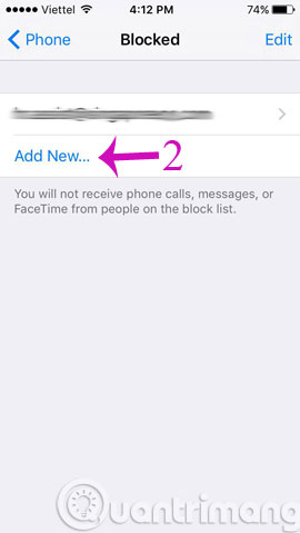 Hướng dẫn cách chặn số điện thoại spam trên iPhone