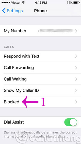 Hướng dẫn cách chặn số điện thoại spam trên iPhone