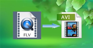 Hướng dẫn convert file FLV sang AVI nhanh chóng