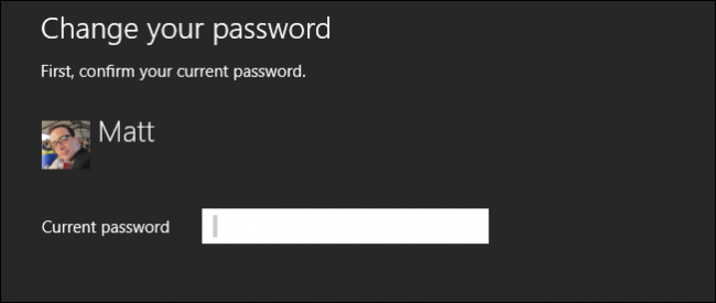 nhập mật khẩu hiện tại của bạn