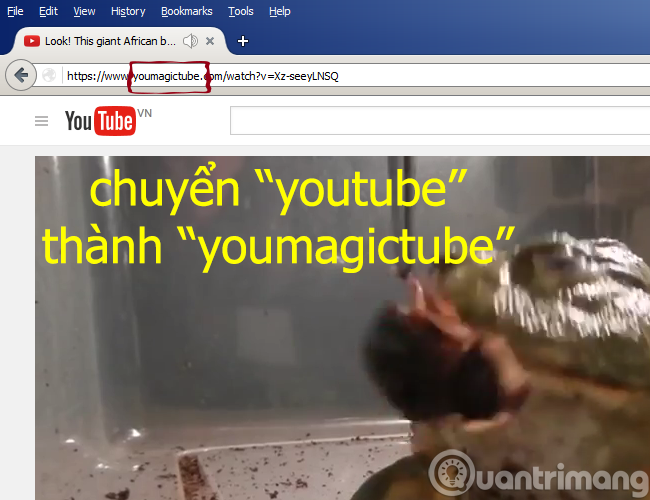 Chuyển YouTube > YouMagicTube Chuyển YouTube thành YouMagicTube