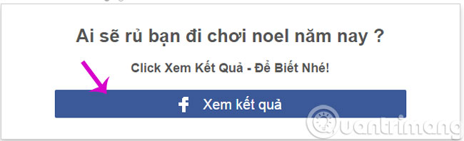 Click Xem kết quả