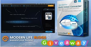 Miễn phí bản quyền bộ sản phẩm của WonderFox HD Video Converter Pro