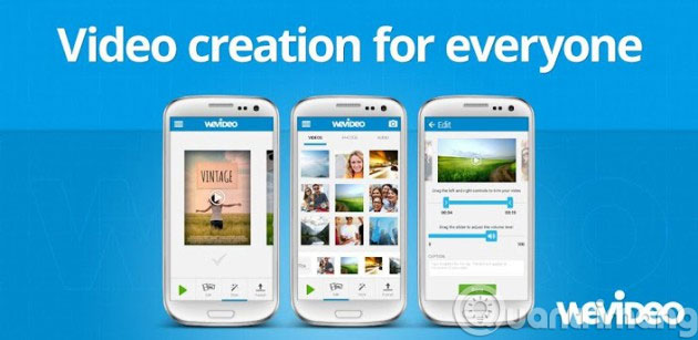 Ứng dụng chỉnh sửa video WeVideo