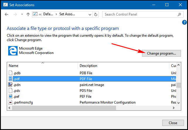 Hướng dẫn thay đổi ứng dụng đọc file PDF mặc định trong Windows 10