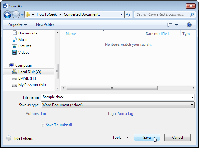 Hộp thoại save Hộp thoại save