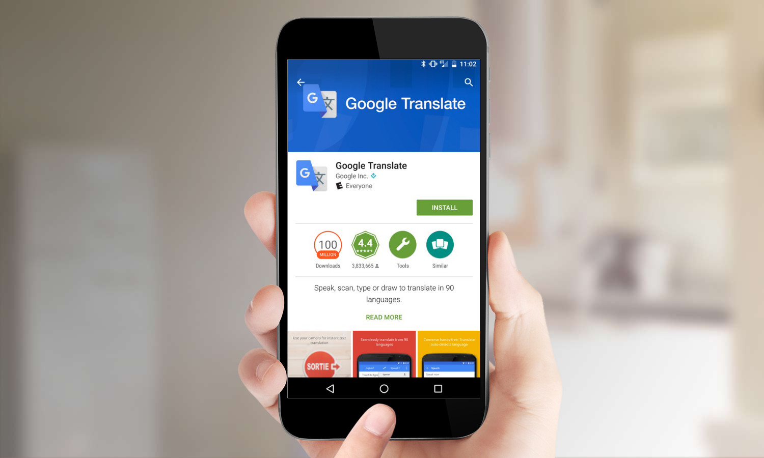 Dịch đoạn văn/text bất kỳ trên ứng dụng thiết bị Android như thế nào?