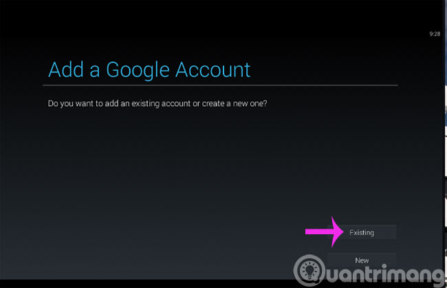Đăng nhập tài khoản Google