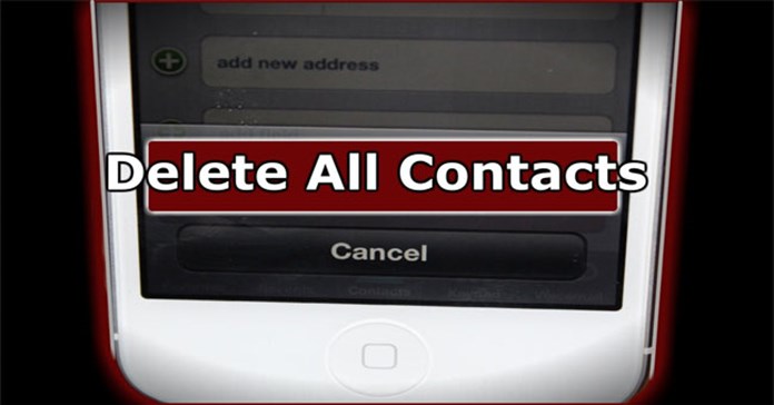 Cách xóa nhiều số điện thoại trong danh bạ iPhone