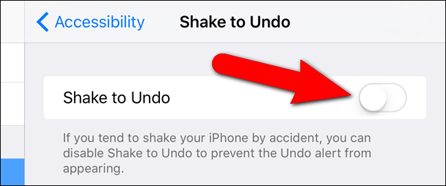 Làm thế nào để tắt tính năng "lắc máy để Undo" trên iOS 9?