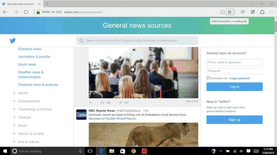 Microsoft Edge Microsoft Edge