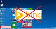 Hướng dẫn vô hiệu hóa (tắt) Bing trên Start Menu Windows 10