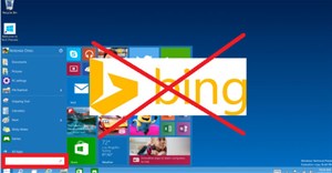 Hướng dẫn vô hiệu hóa (tắt) Bing trên Start Menu Windows 10