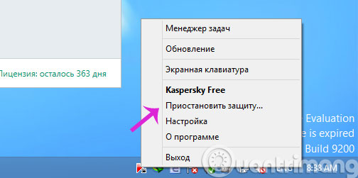 Làm thế nào để chuyển Kaspersky Free Antivirus sang giao diện tiếng Anh