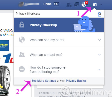 Nhấn See More Settings Nhấn See More Settings