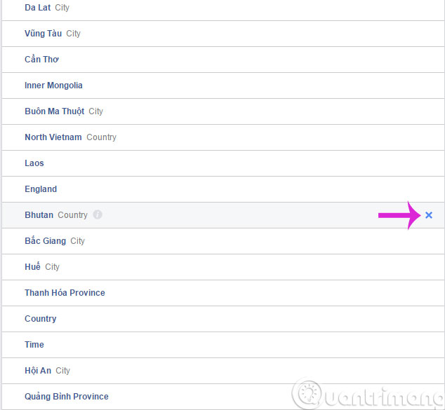 Xóa nội dung quảng cáo không muốn xem Xóa nội dung quảng cáo không muốn xem