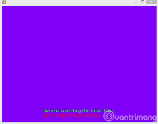 Mở file thành phẩm