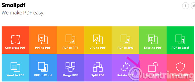 Click Unlock PDF
