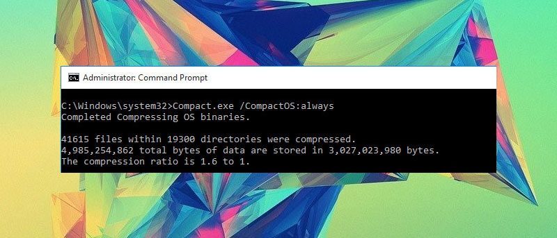 tính năng Compact OS